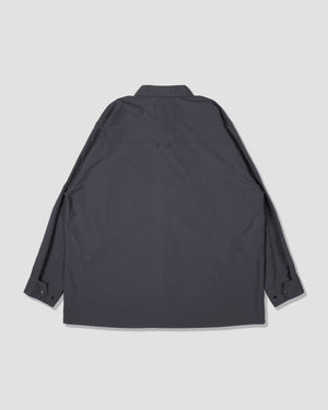 Oversized Deep Pocket Shirt - Grey