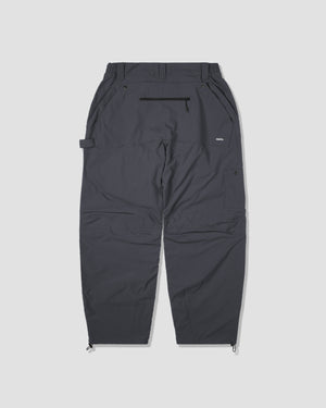 Patched Worker Pants - Grey