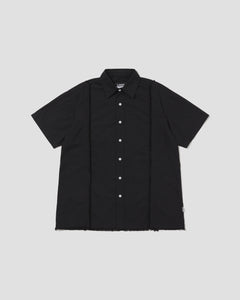 Raw Edge S/S Shirt - Black