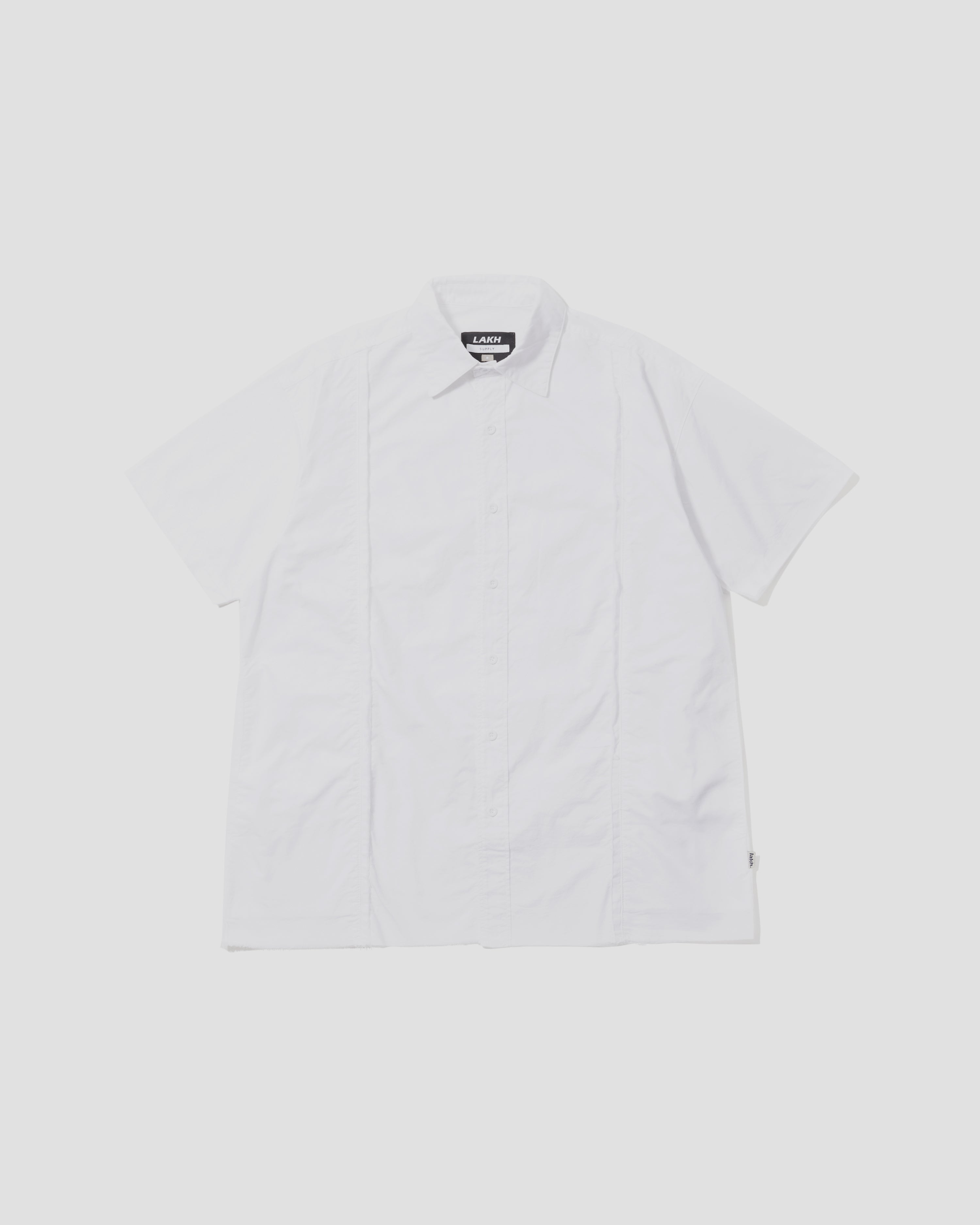 Raw Edge S/S Shirt - White