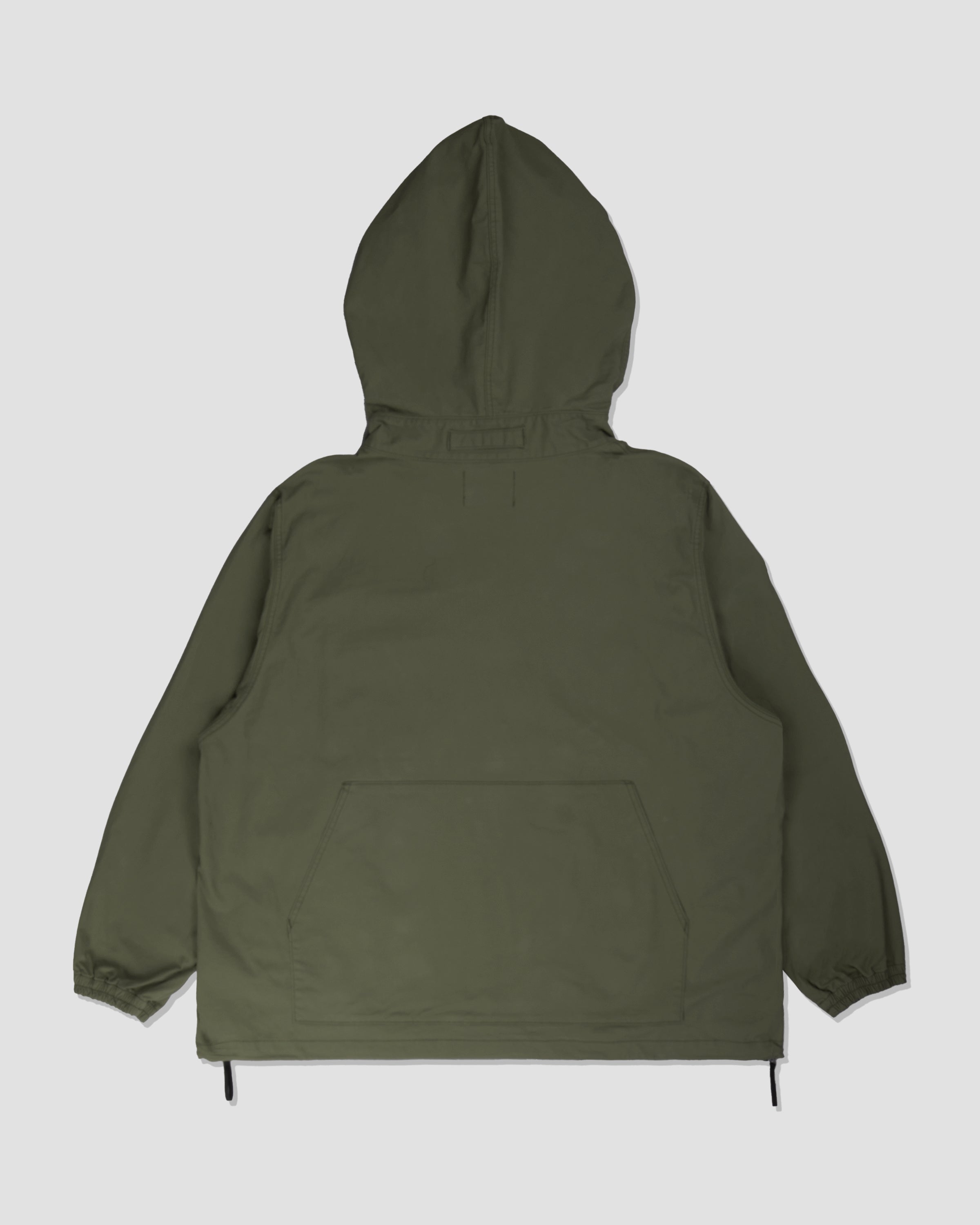 Pullover Hooded Jacket - Olive