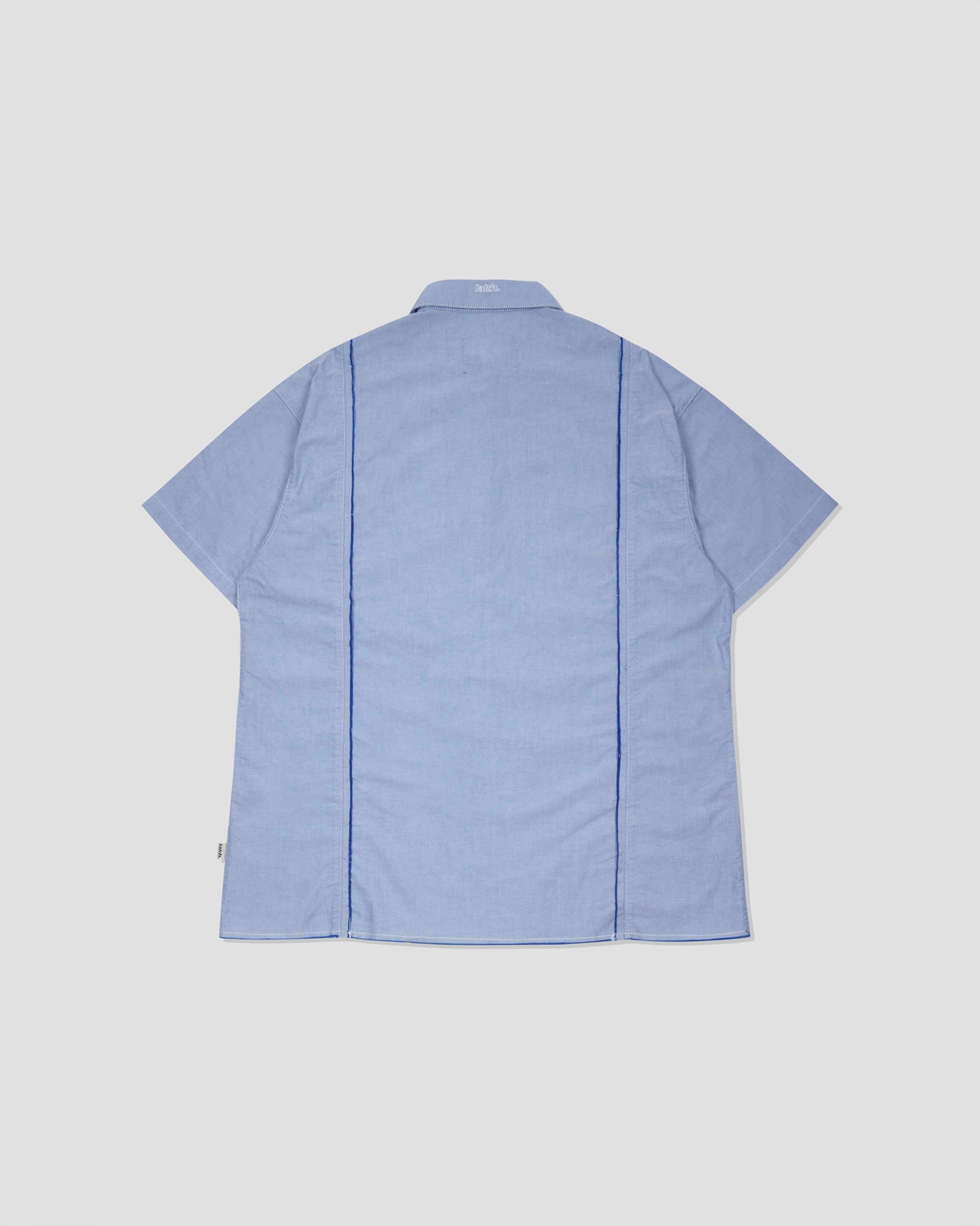 Raw Edge S/S Shirt - Blue