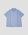 Raw Edge S/S Shirt - Blue