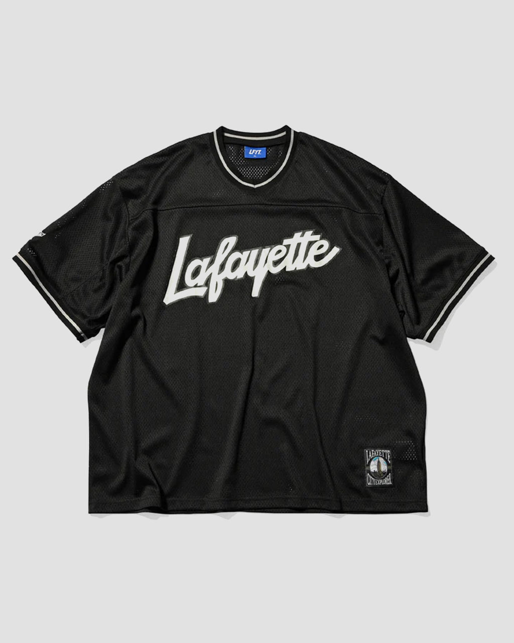 LFYT Script Logo Football Tee - Black