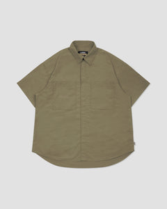 S/S Oversized Shirt - Khaki