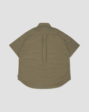 S/S Oversized Shirt - Khaki