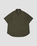 S/S Oversized Shirt - Olive