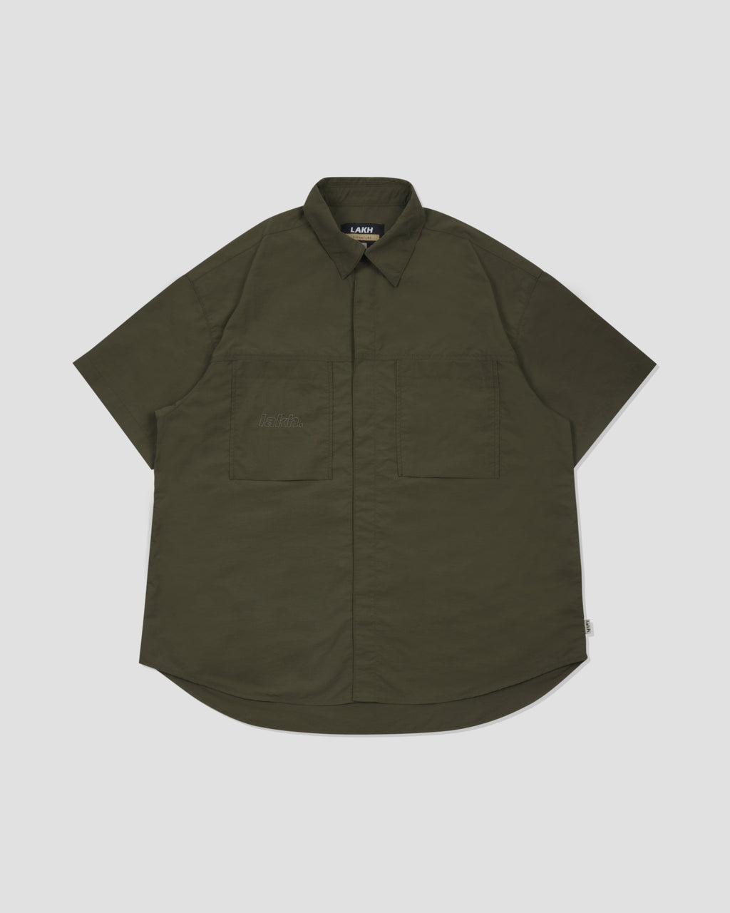 S/S Oversized Shirt - Olive