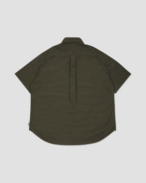 S/S Oversized Shirt - Olive