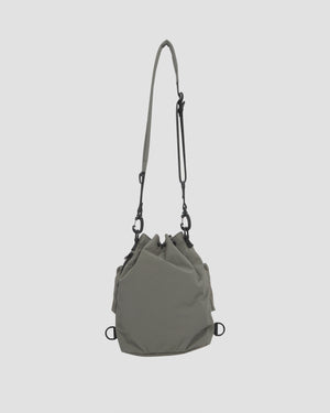 Six Pockets Shoulder Bag - Grey