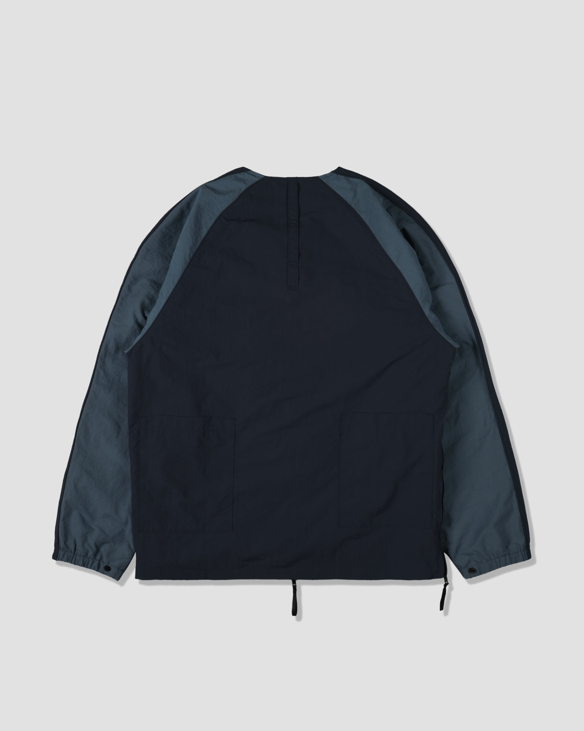 Slanted Pockets Functional Jacket - Navy