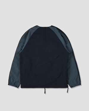 Slanted Pockets Functional Jacket - Navy