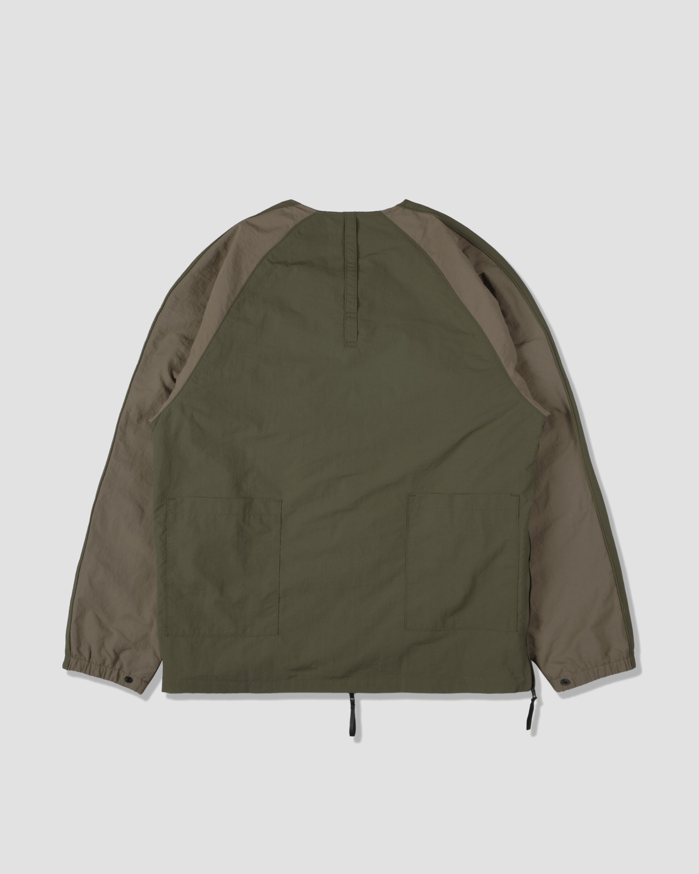 Slanted Pockets Functional Jacket - Olive