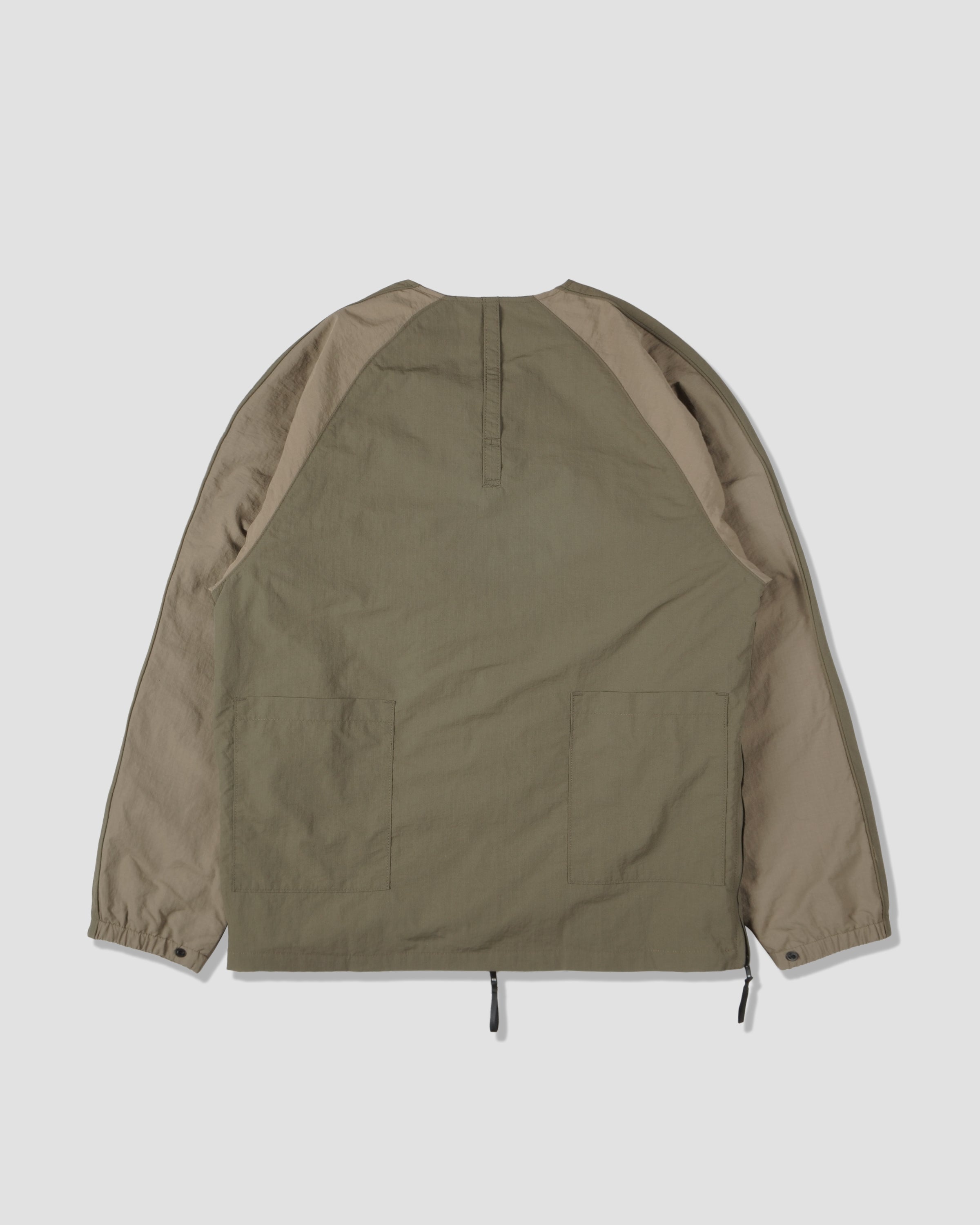 Slanted Pockets Functional Jacket - Sand