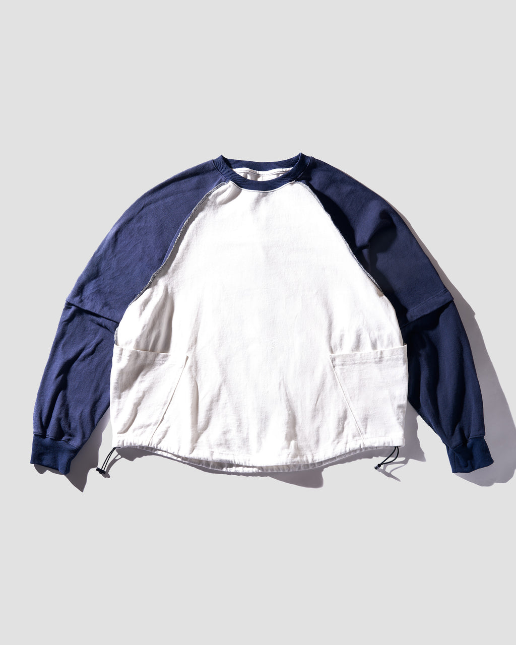 Detachable Sleeve T-Shirt - White