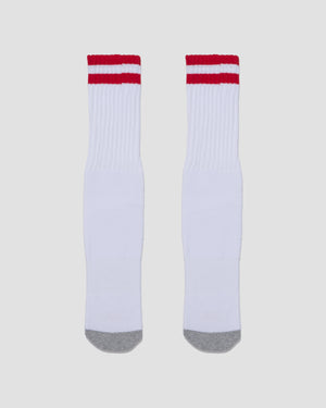 Daily Socks - Strip Red