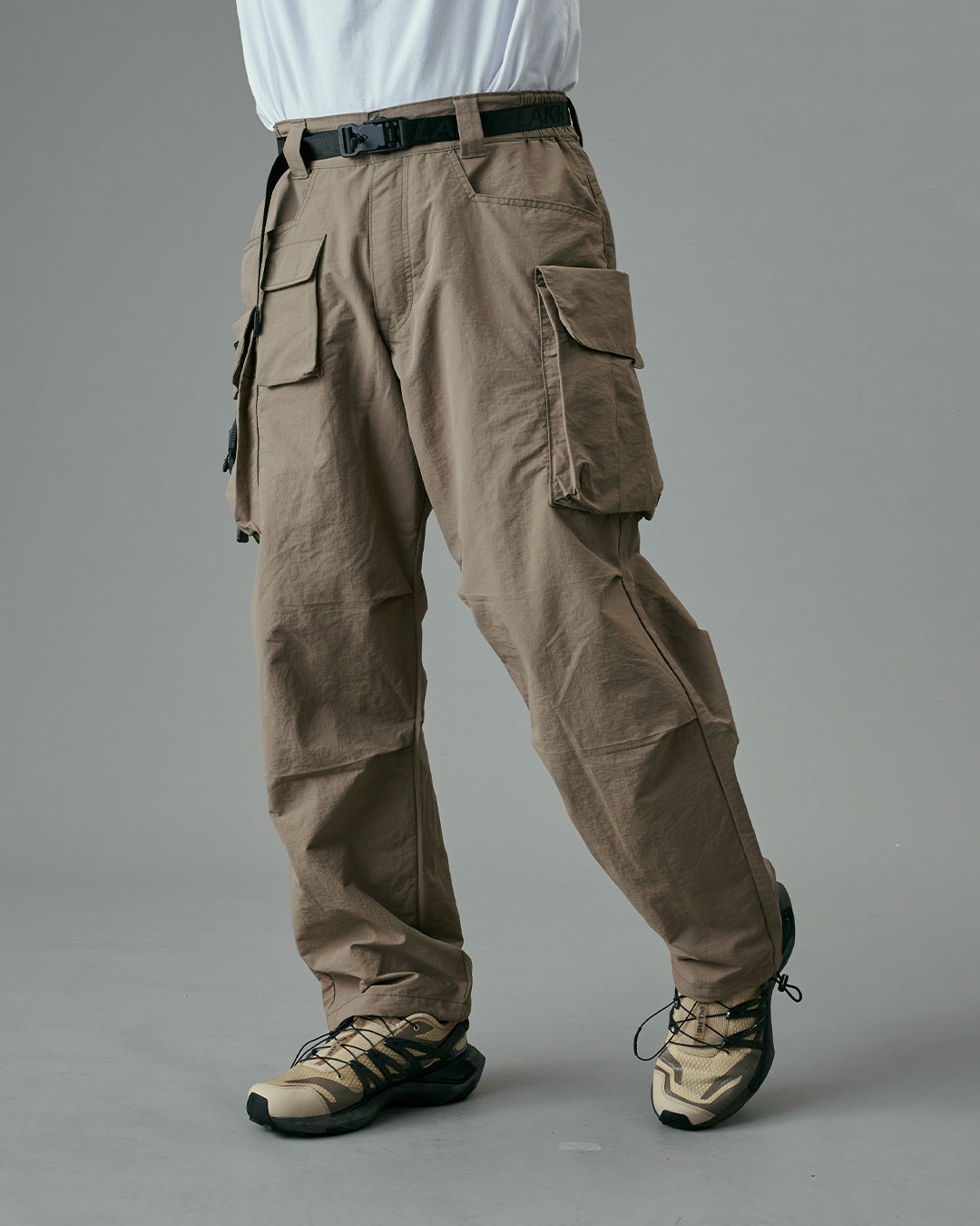 Classic Ten Pockets Cargo Pants - Ash