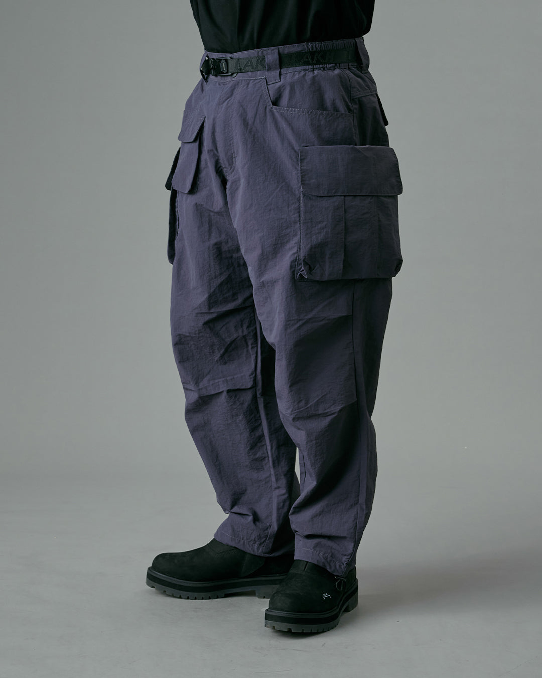 Classic Ten Pockets Cargo Pants - Steel Blue