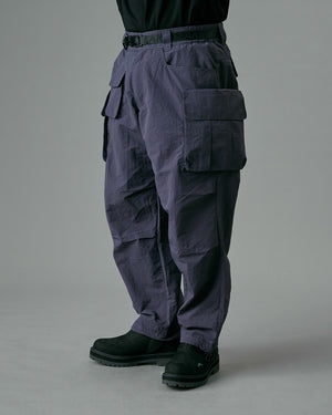 Classic Ten Pockets Cargo Pants - Steel Blue