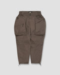 Trapezoid Pockets Utility Pants - Olive