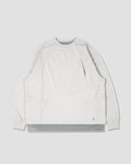 Tri-Pocket Layer L/S Tee - White