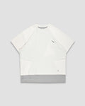 Tri- Pocket Layer Tee - White