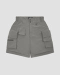 Twelve Pockets Cargo Shorts - Light Grey