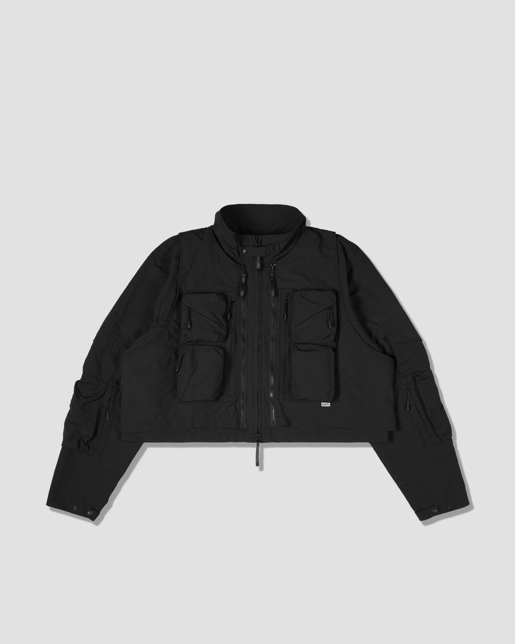 Twenty Pockets Half Jacket - Black