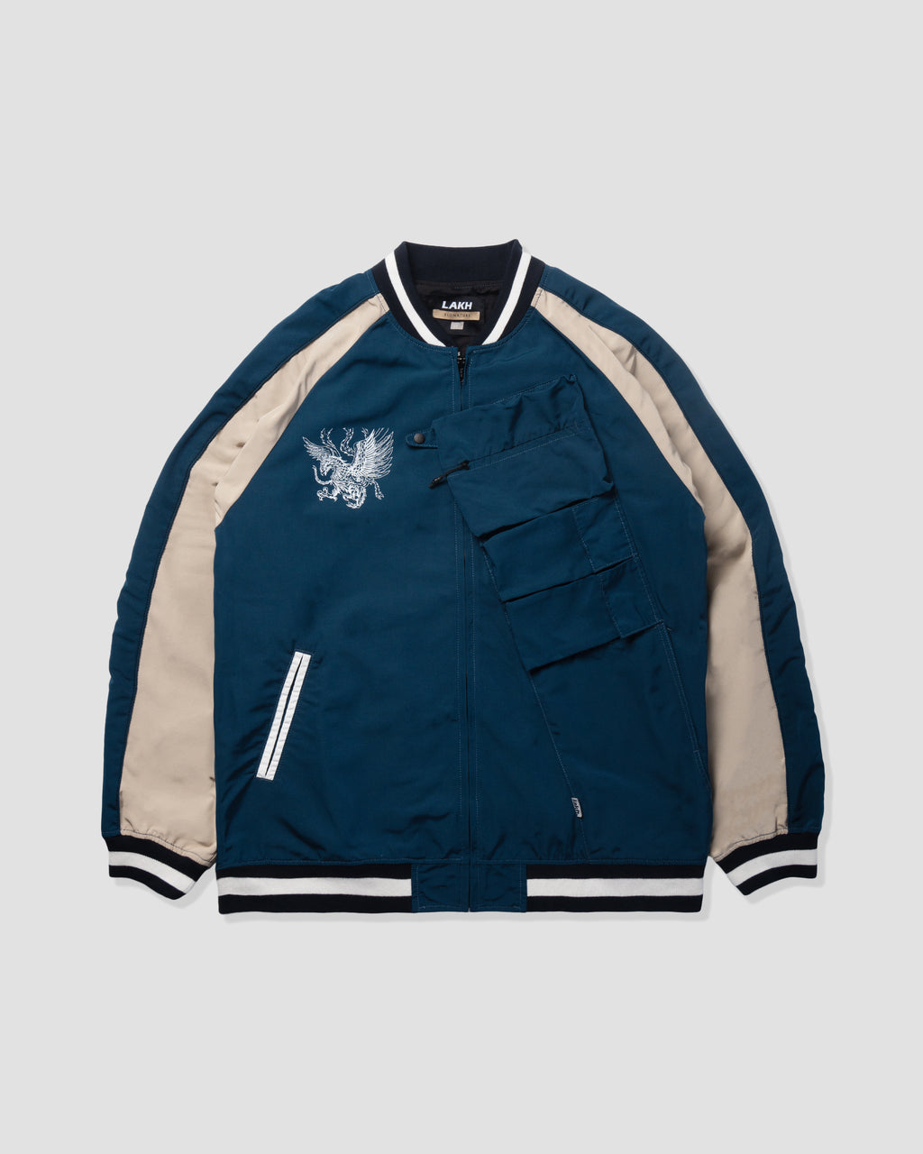 Vermilion Bird Souvenir Jacket - Blue