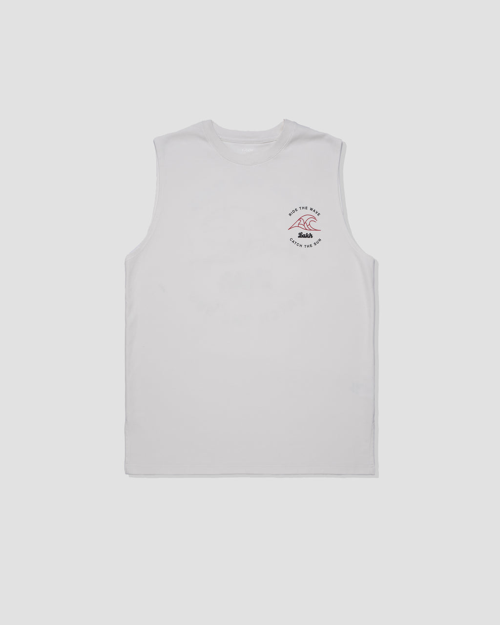 Wave Logo Tank Top - White