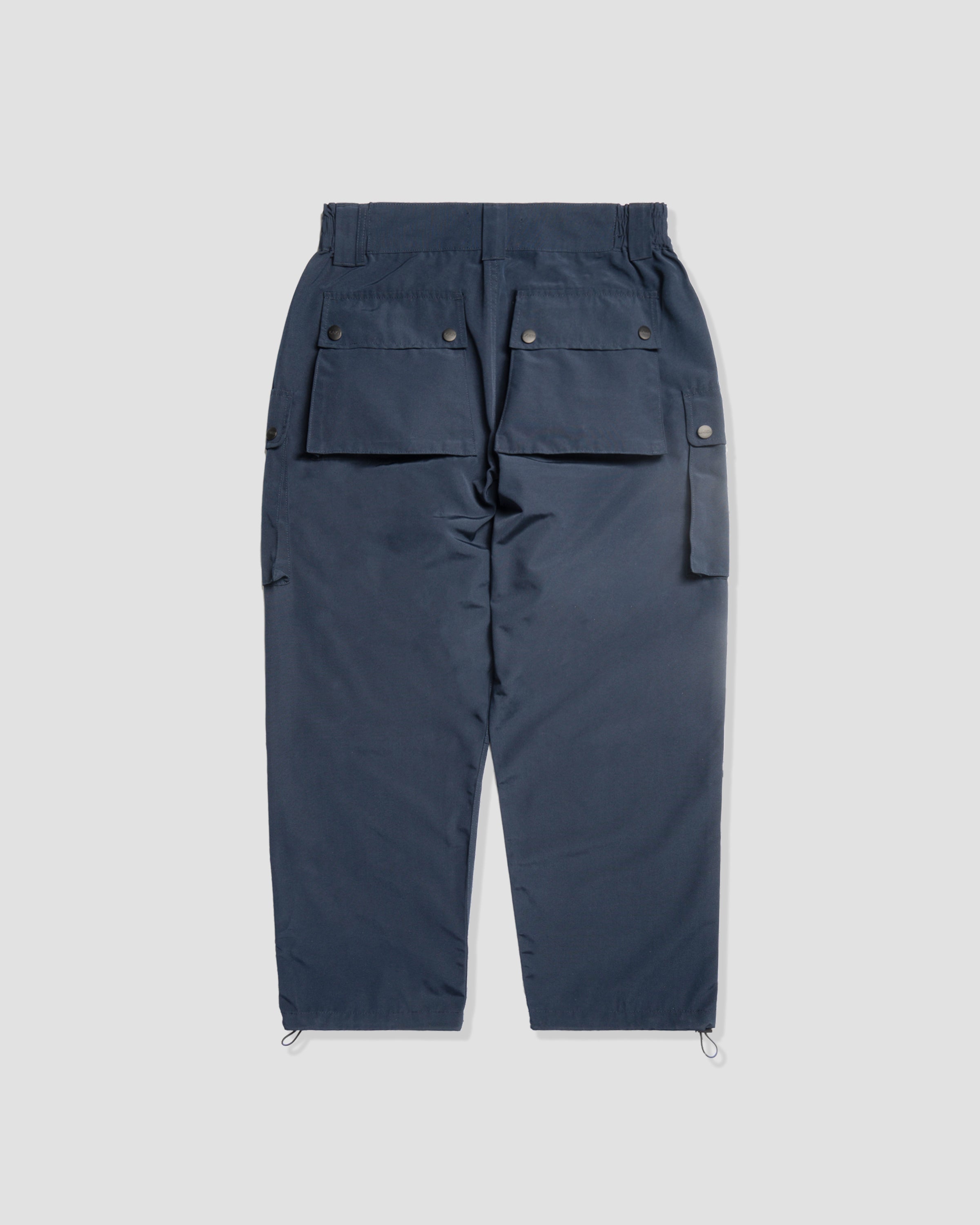 Wide Cargo Pants - Navy