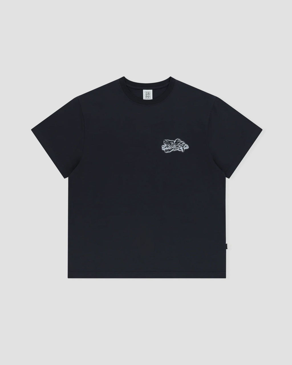 YESEYESEE Fish Born Tee - Charcoal