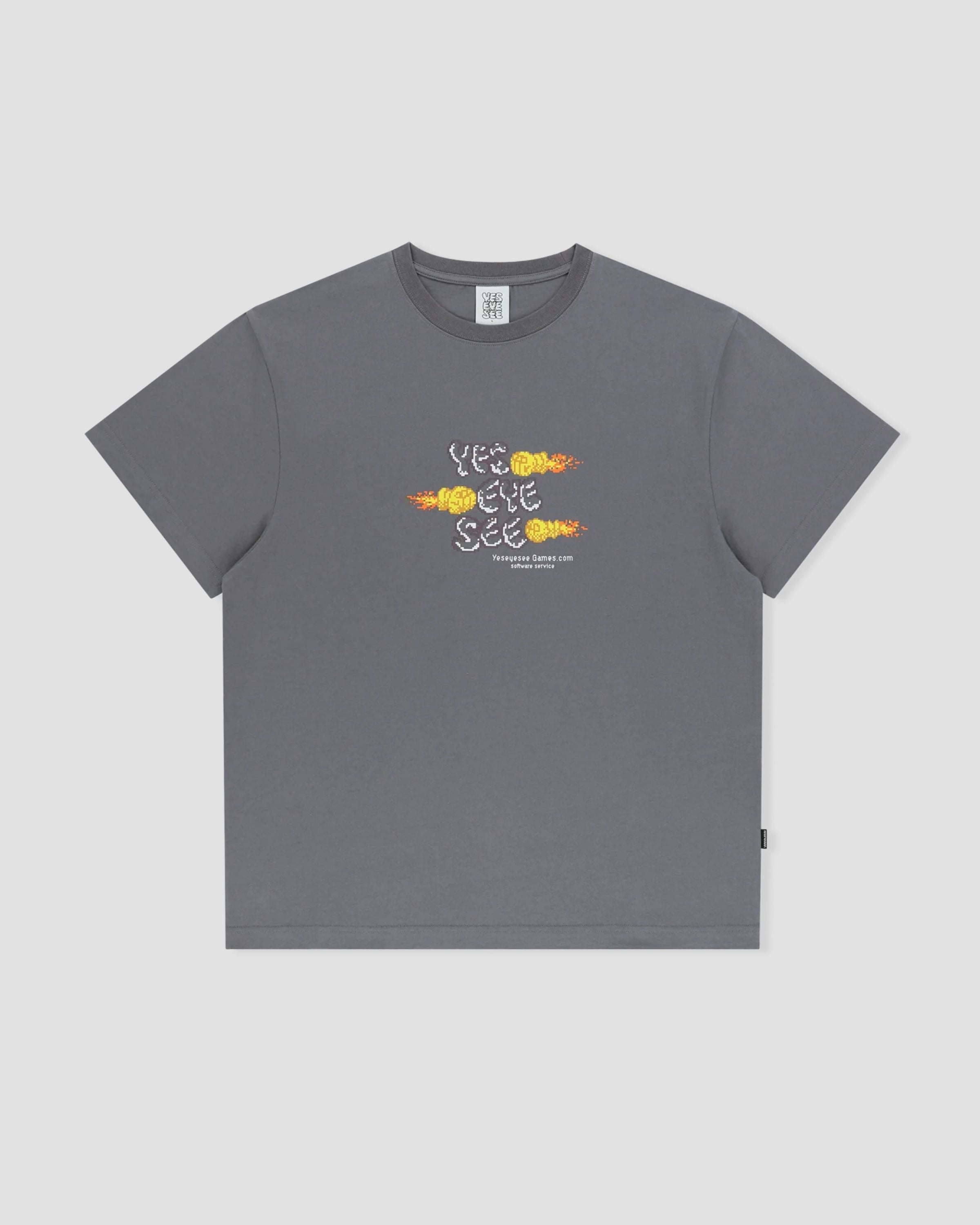 YESEYESEE Game Tee - Dark Grey