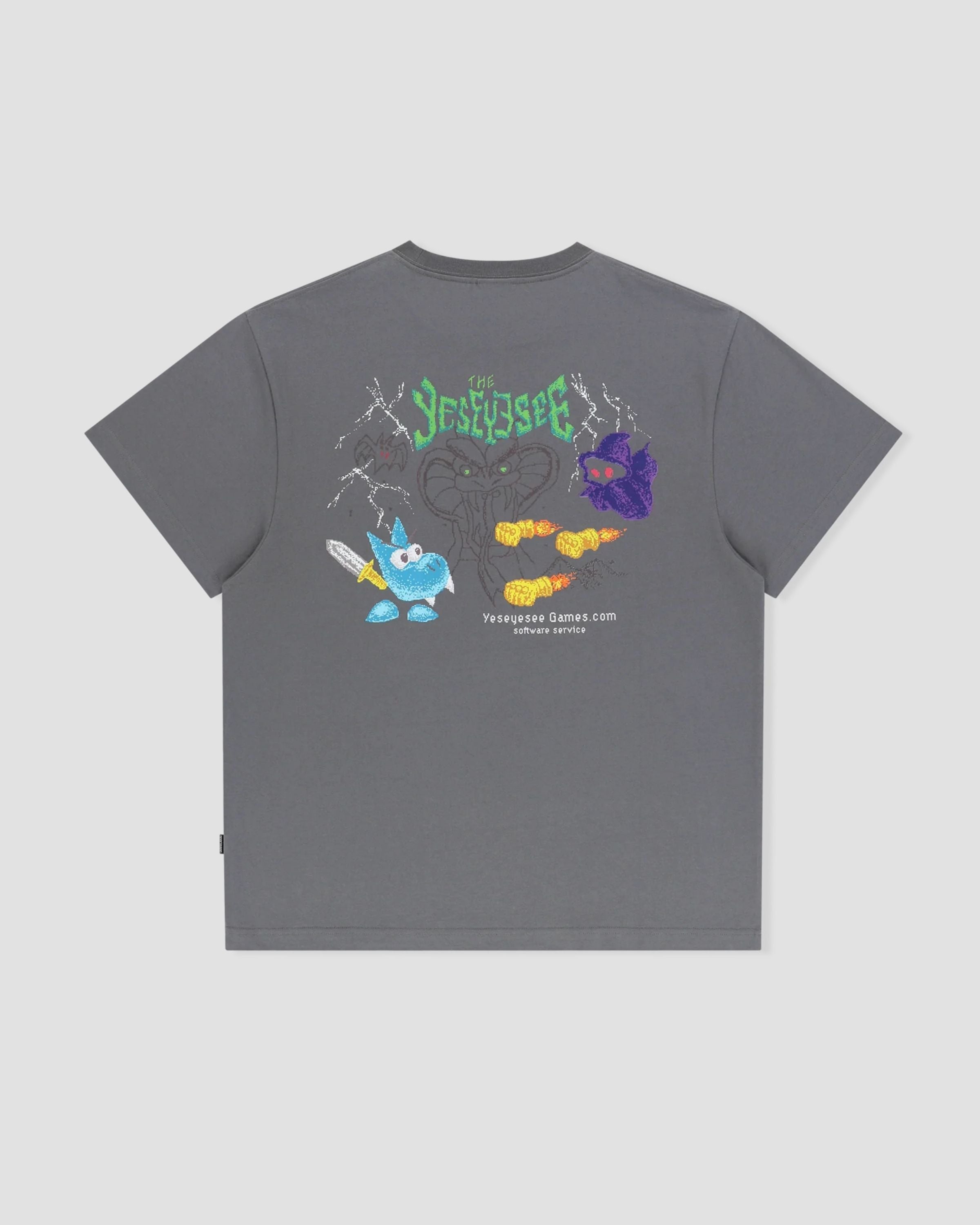 YESEYESEE Game Tee - Dark Grey