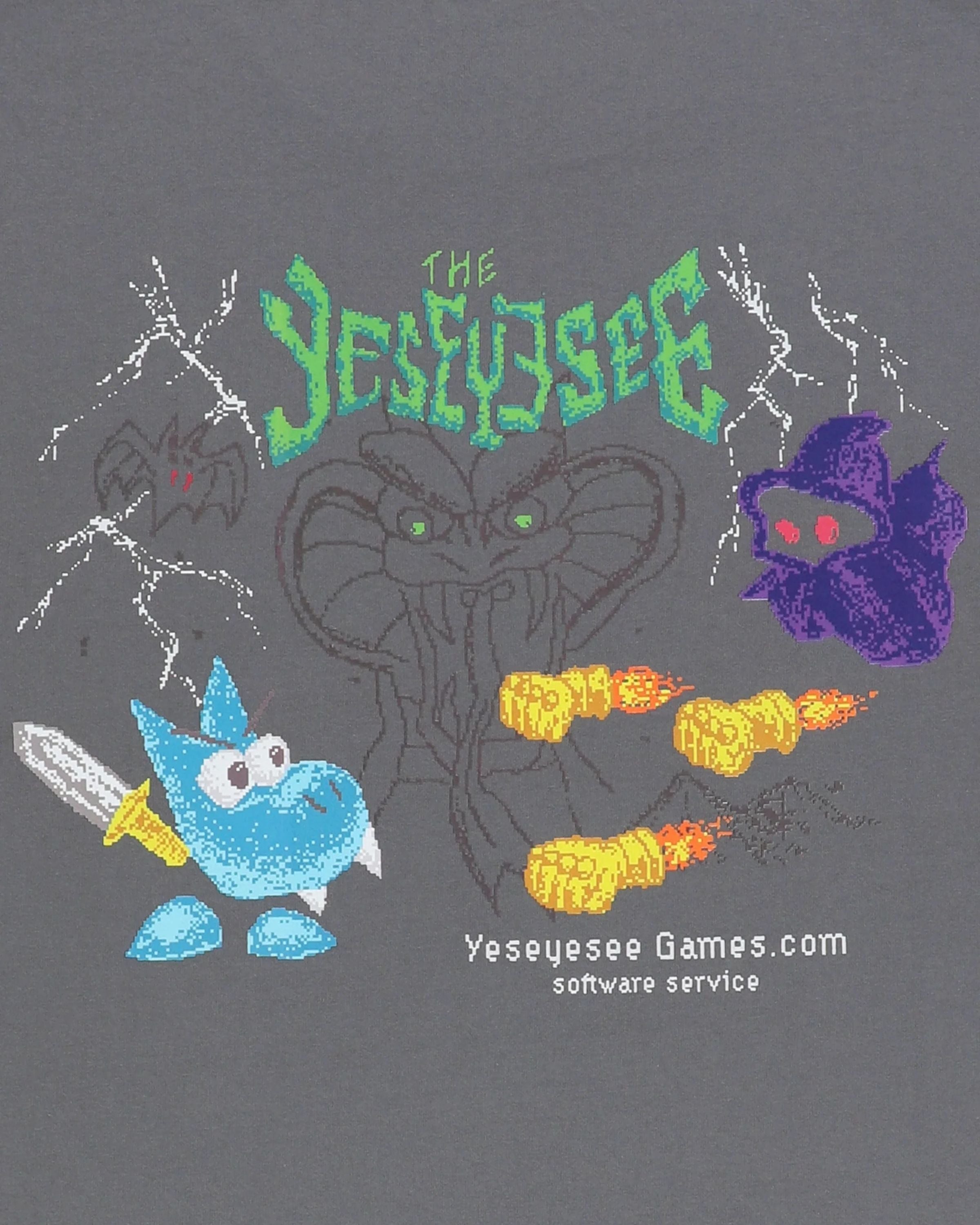 YESEYESEE Game Tee - Dark Grey