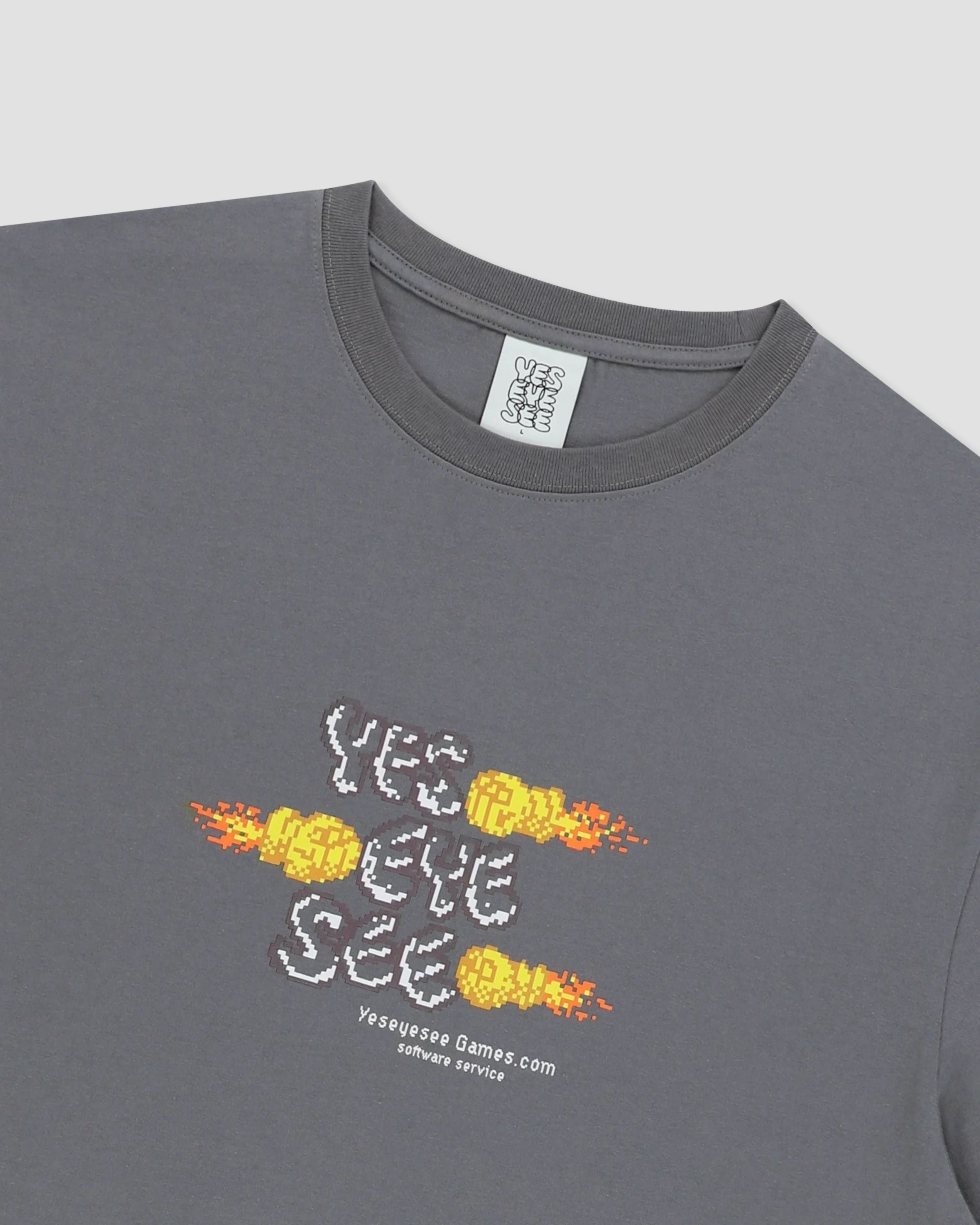 YESEYESEE Game Tee - Dark Grey