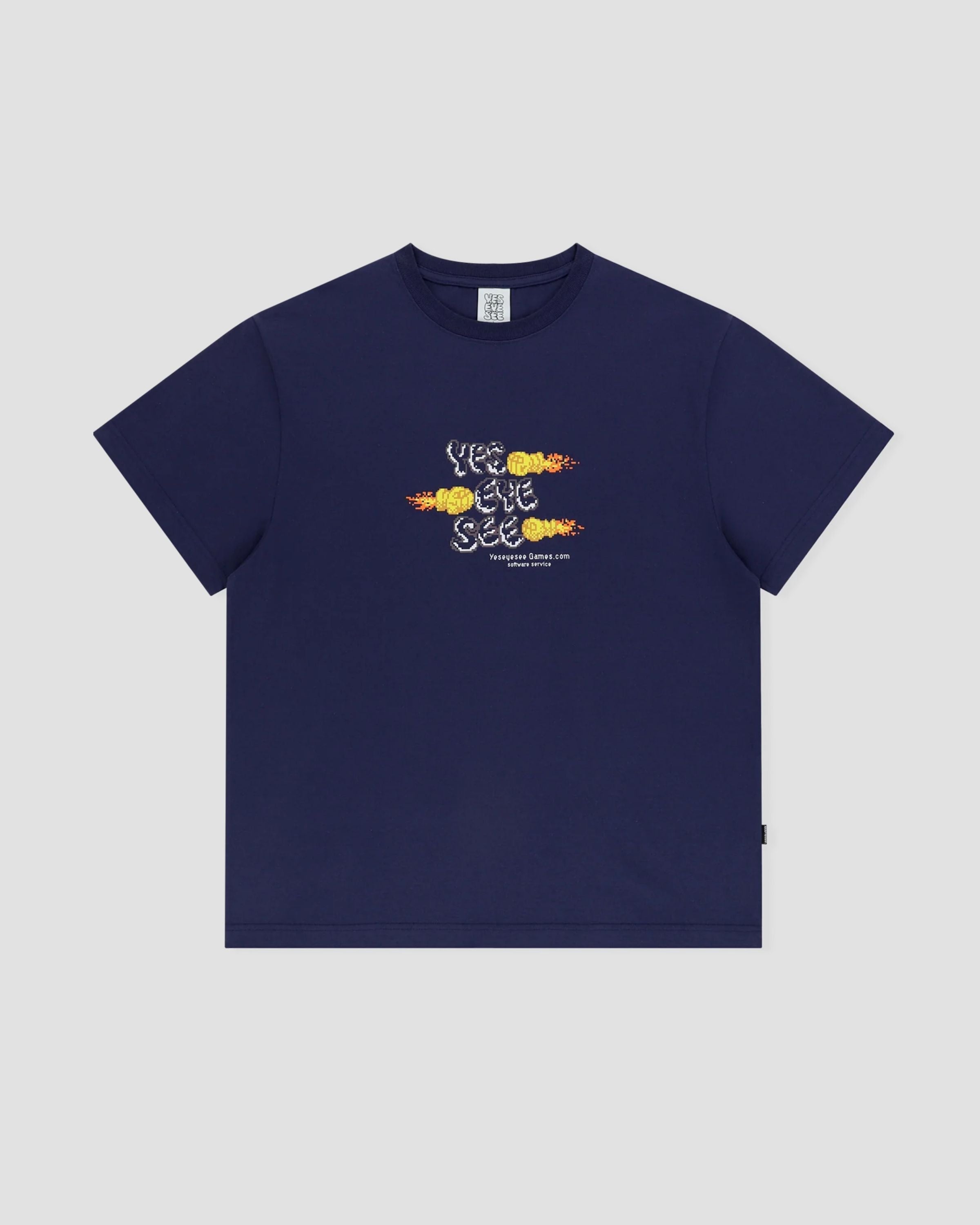 YESEYESEE Game Tee - Light Navy