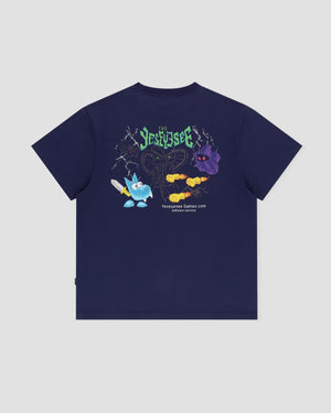 YESEYESEE Game Tee - Light Navy