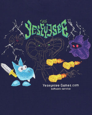 YESEYESEE Game Tee - Light Navy