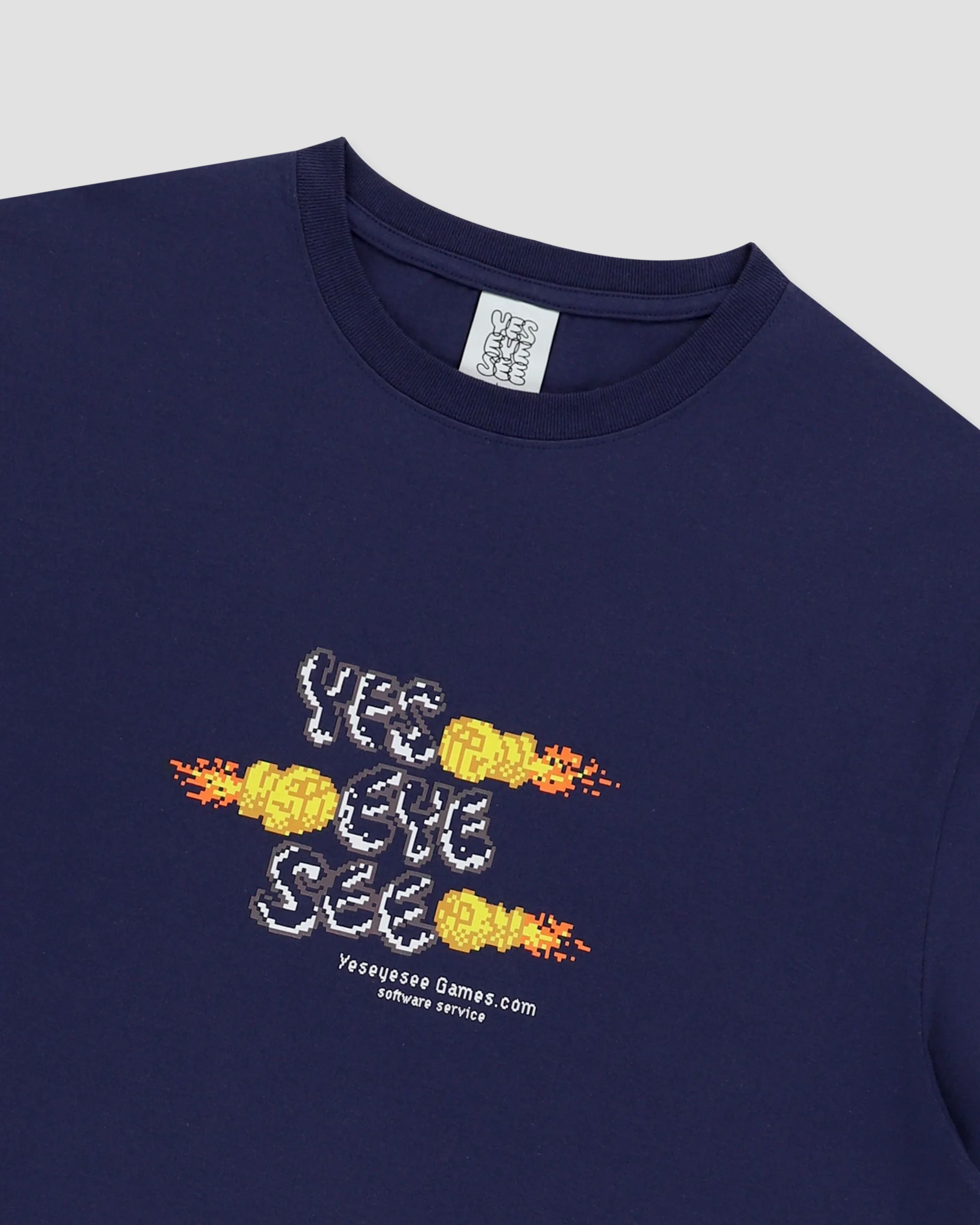 YESEYESEE Game Tee - Light Navy