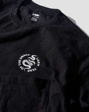 YOTS Pocket L/S Tee - Black