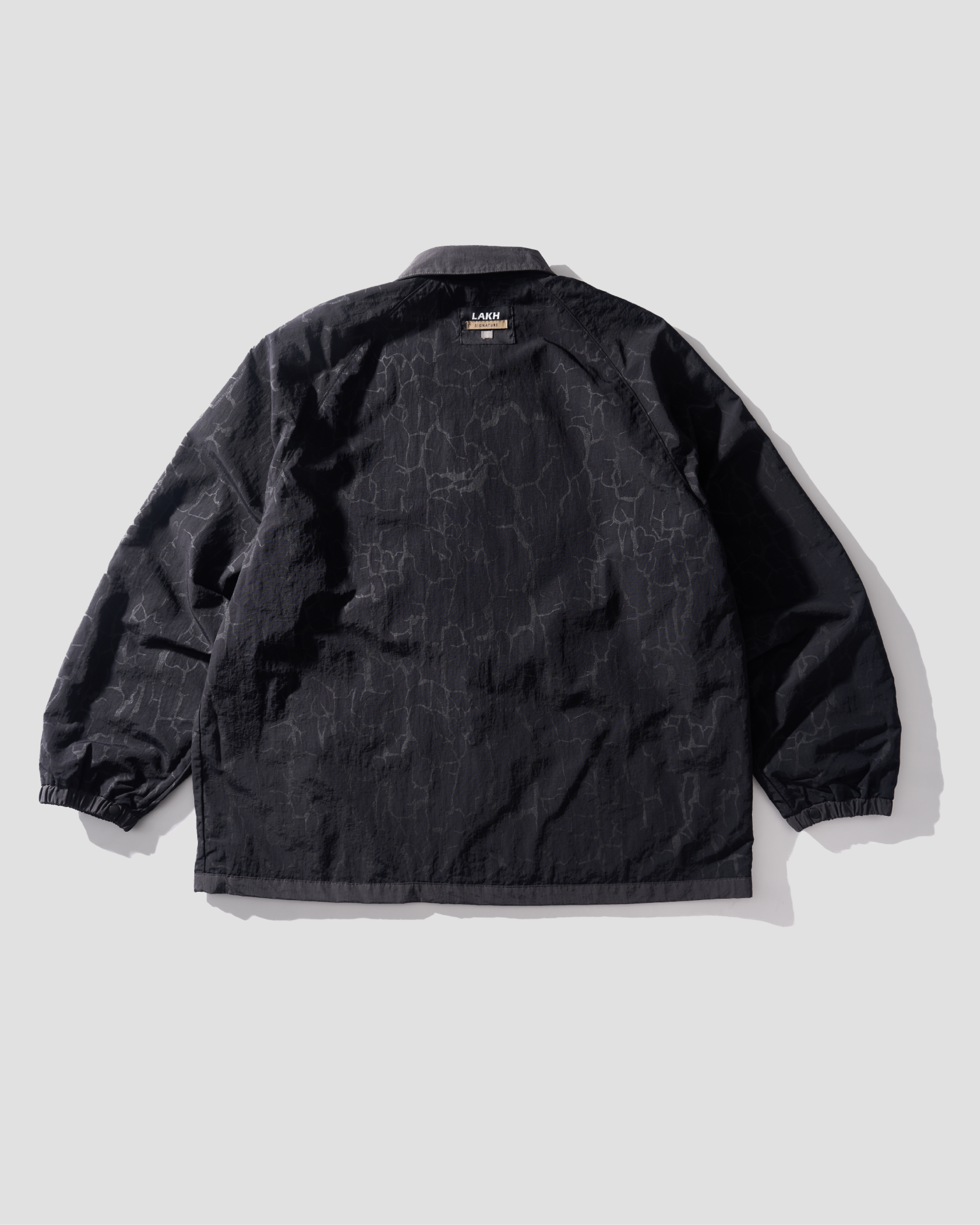 YOTS Reversible Coach Jacket - Dark Grey