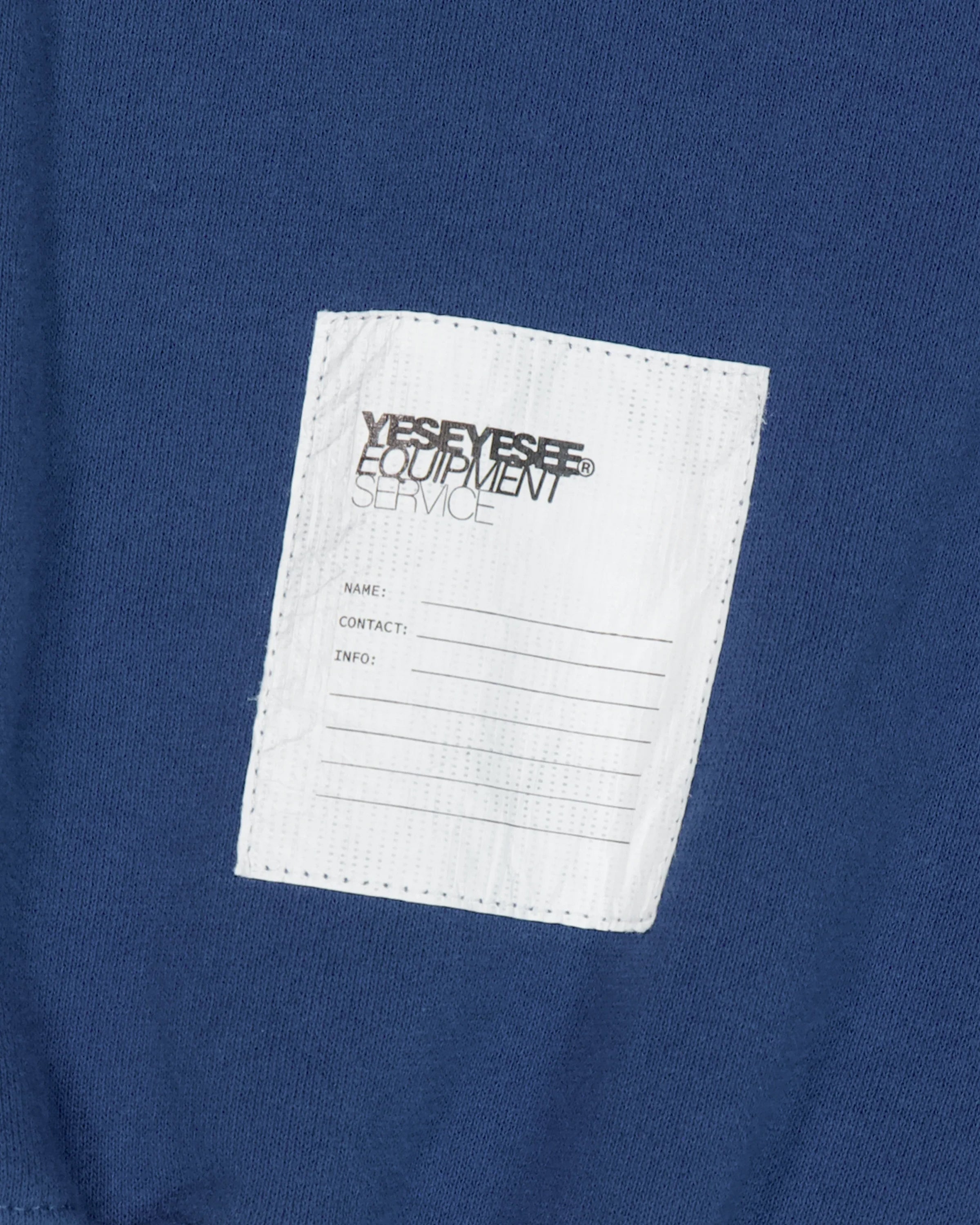 YESEYESEE Y.E.S Yacht Sweatshirt - Cobalt Blue