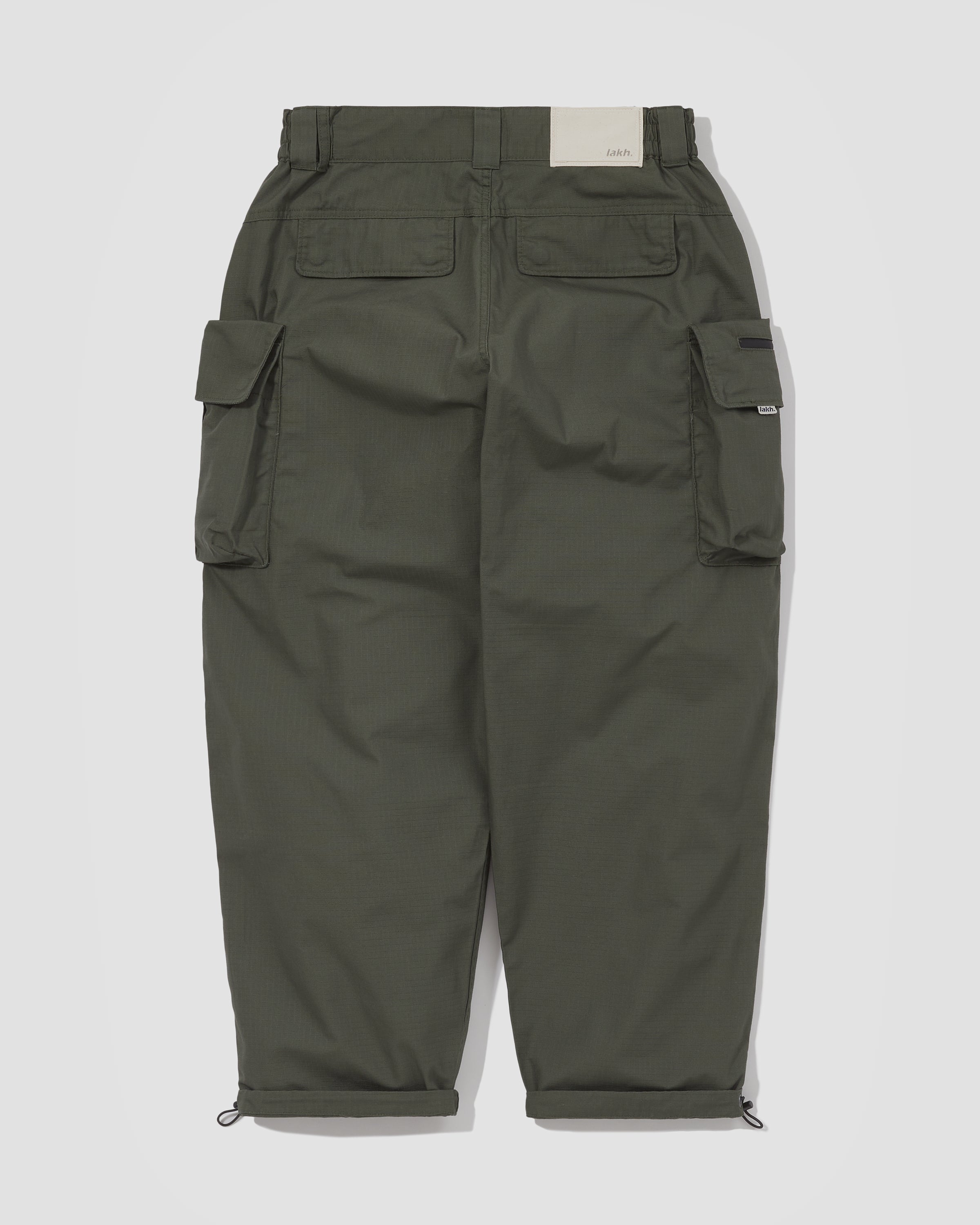 Womens Green Cargo Pants Polyester  Ally Fashion